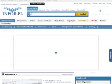 INFOR.pl - portal finansowo-prawno-gospodarczy