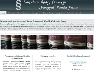 Kancelaria Prawna PARAGRAF Kamila Pazur